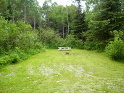 Ben Glazier Campsite campsite in Allagash Region Campsites