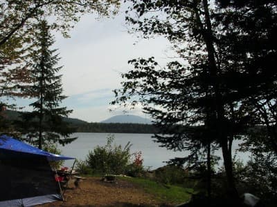 Big Pleasant (Campsite #1) campsite in KI Jo-Mary