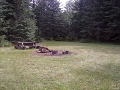 Castonia Farm Campsite campsite in St. John River Campsites
