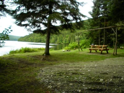 Connors Cove campsite in Allagash Region Campsites