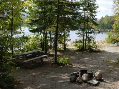 Crawford Pond (Campsite #2) campsite in KI Jo-Mary