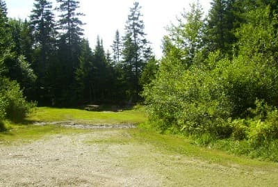 Crescent Pond Campsite campsite in Caucomgomoc Region Campsites