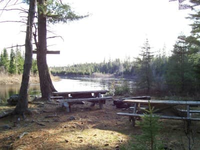 Doucie Brook Campsite campsite in St. John River Campsites