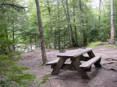 High Bridge (Campsite #1) campsite in KI Jo-Mary