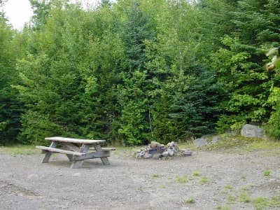 Horseshoe Pond (Campsite #4) campsite in KI Jo-Mary