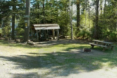 Indian Pond Campsite campsite in Telos Region Campsites