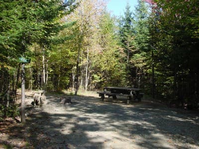 Long Pond (Campsite #2) campsite in KI Jo-Mary