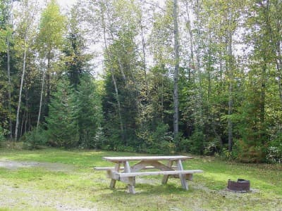 Long Pond (Campsite #2) campsite in KI Jo-Mary
