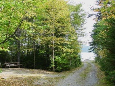 Long Pond (Campsite #4) campsite in KI Jo-Mary