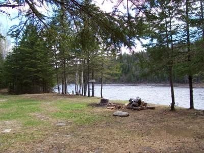 Longs Rapids Campsite campsite in St. John River Campsites