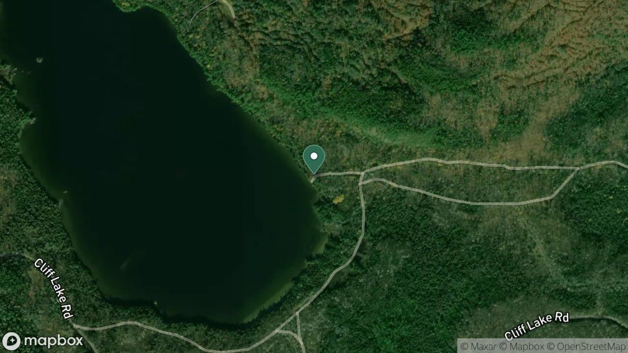 Cliff Lake Campsite campsite in Telos Region Campsites