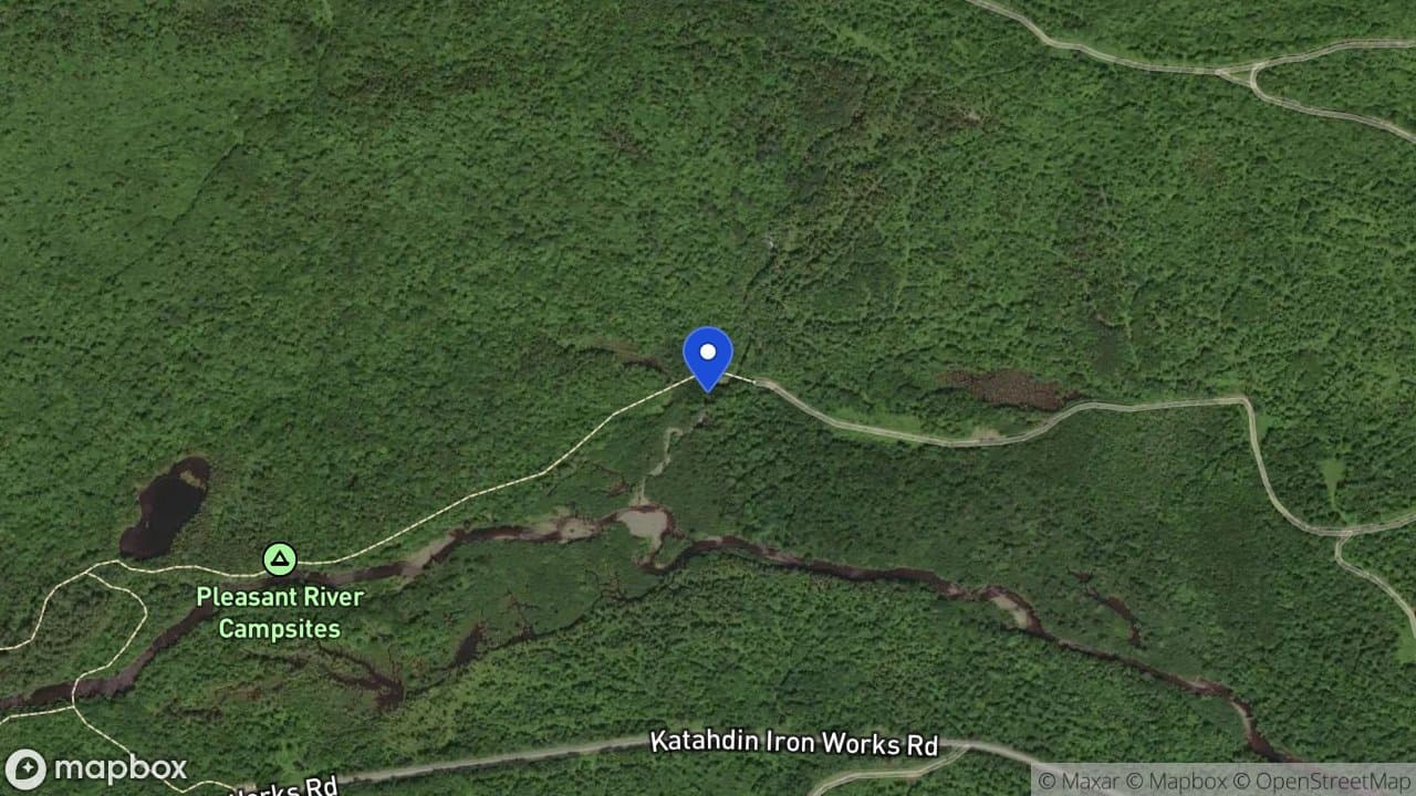 Hay Brook Falls campsite in KI Jo-Mary