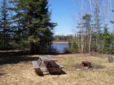 East Nine Mile Campsite campsite in St. John River Campsites