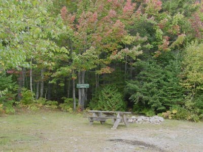 Big Pleasant (Campsite #2) campsite in KI Jo-Mary