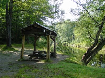 Pleasant River (Campsite #3) campsite in KI Jo-Mary
