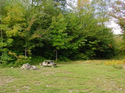 Pratt Brook campsite in KI Jo-Mary