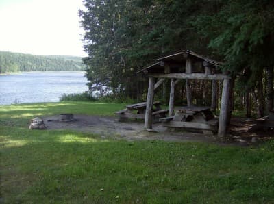 Seminary Brook Campsite campsite in St. John River Campsites