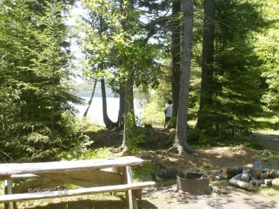 Spider Lake Campsite campsite in Telos Region Campsites