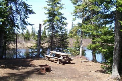 Turner Bogan Campsite campsite in St. John River Campsites