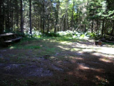 Upper Little Black Campsite campsite in Allagash Region Campsites