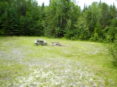 West Twin Brook Gravel Pit Campsite campsite in Allagash Region Campsites