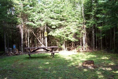 35 Mile Campsite campsite in Ragmuff/Seboomook Region Campsites