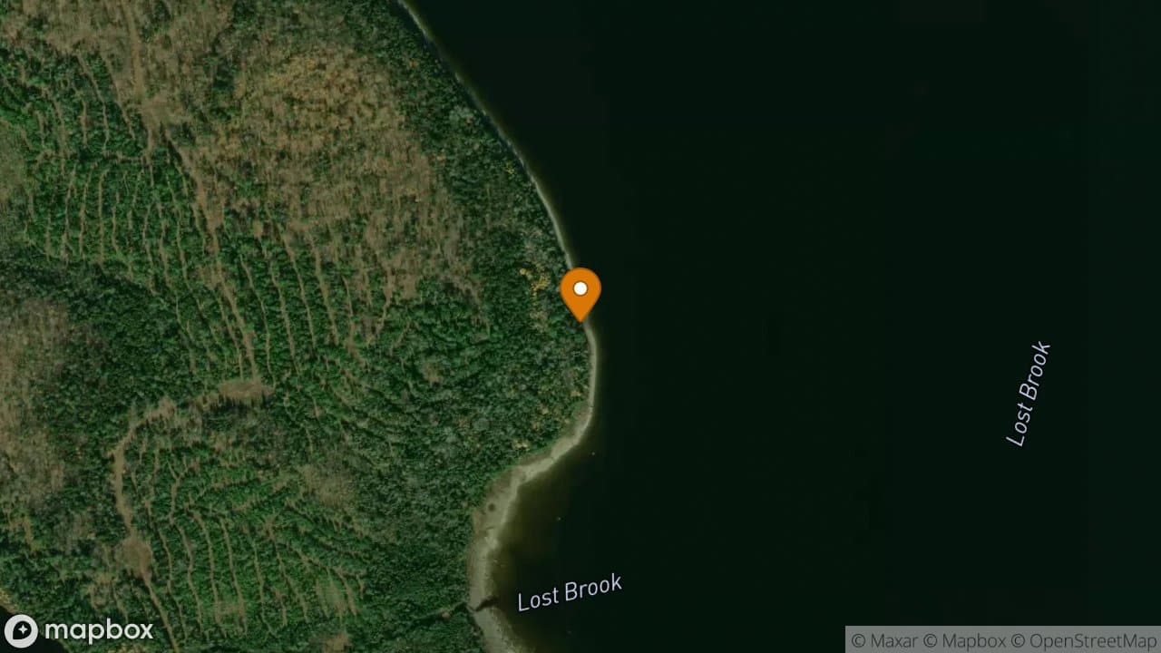 Donnelly Point campsite in Allagash Wilderness Waterway