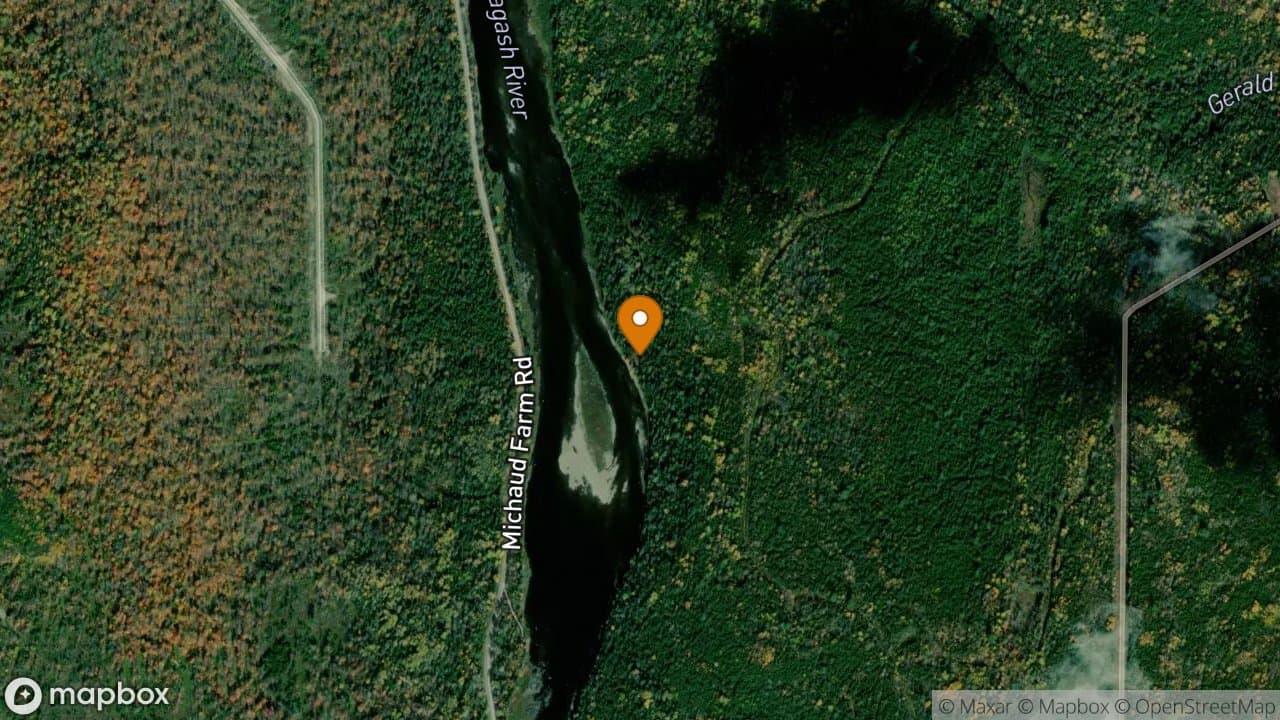 East Twin Brook campsite in Allagash Wilderness Waterway