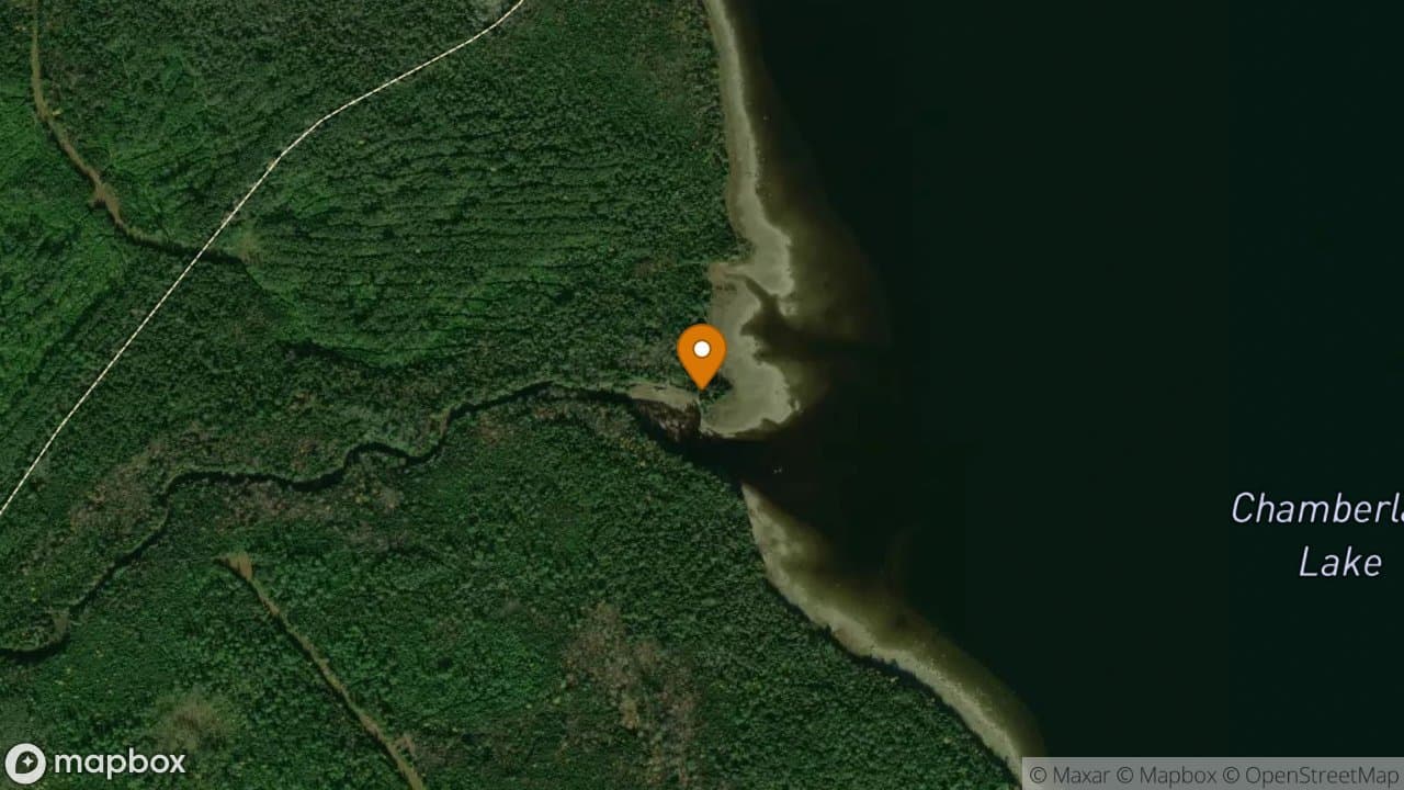 Ellis Brook campsite in Allagash Wilderness Waterway