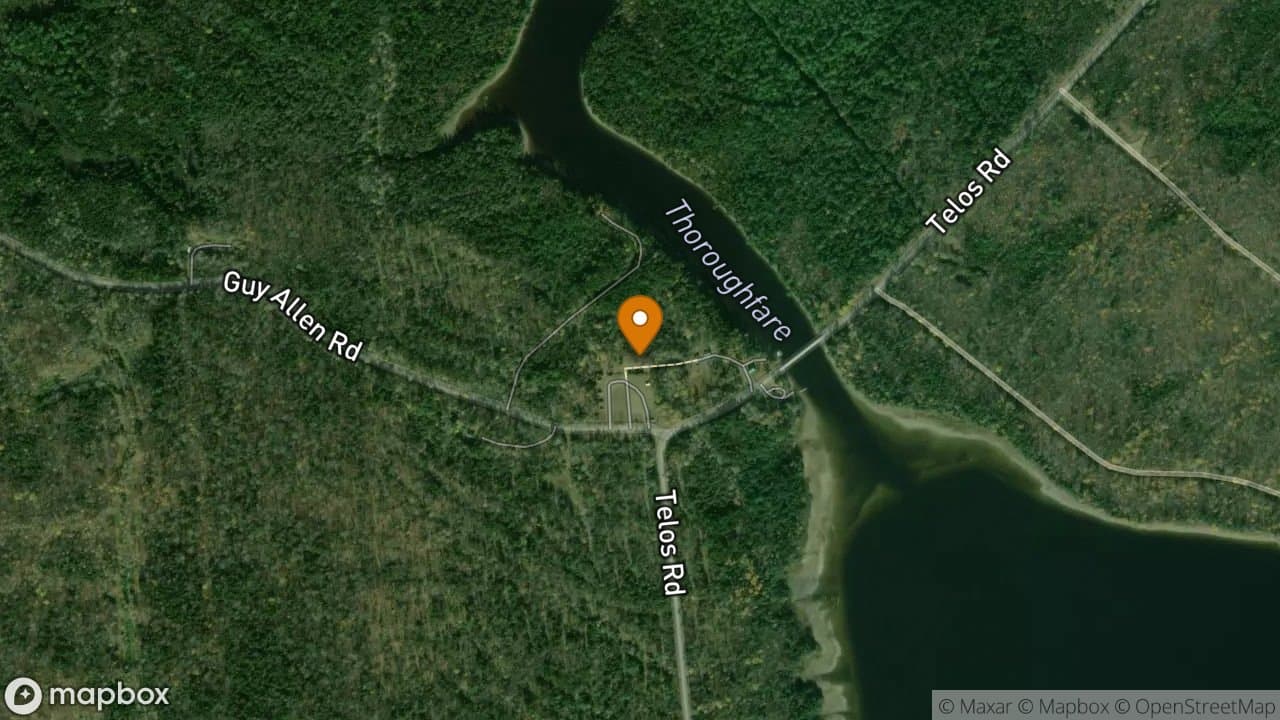 F.W. Ayer campsite in Allagash Wilderness Waterway