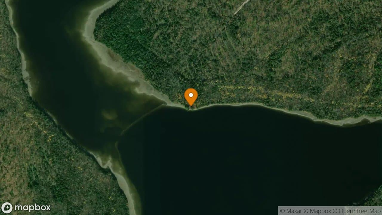 High Bank campsite in Allagash Wilderness Waterway