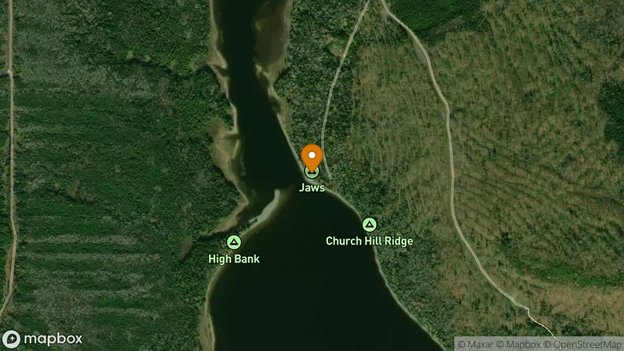 Jaws campsite in Allagash Wilderness Waterway