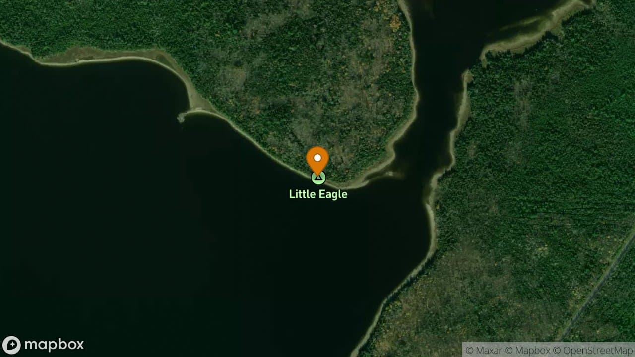 Little Eagle campsite in Allagash Wilderness Waterway