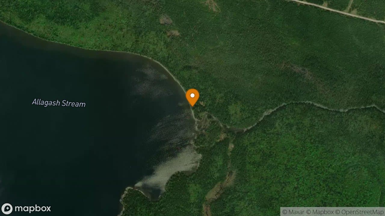 Outlet campsite in Allagash Wilderness Waterway