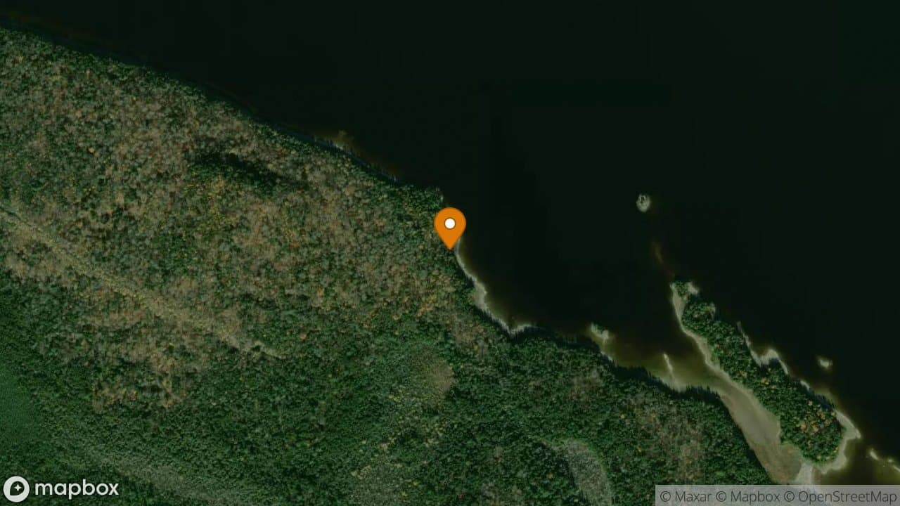 Rocky Cove campsite in Allagash Wilderness Waterway
