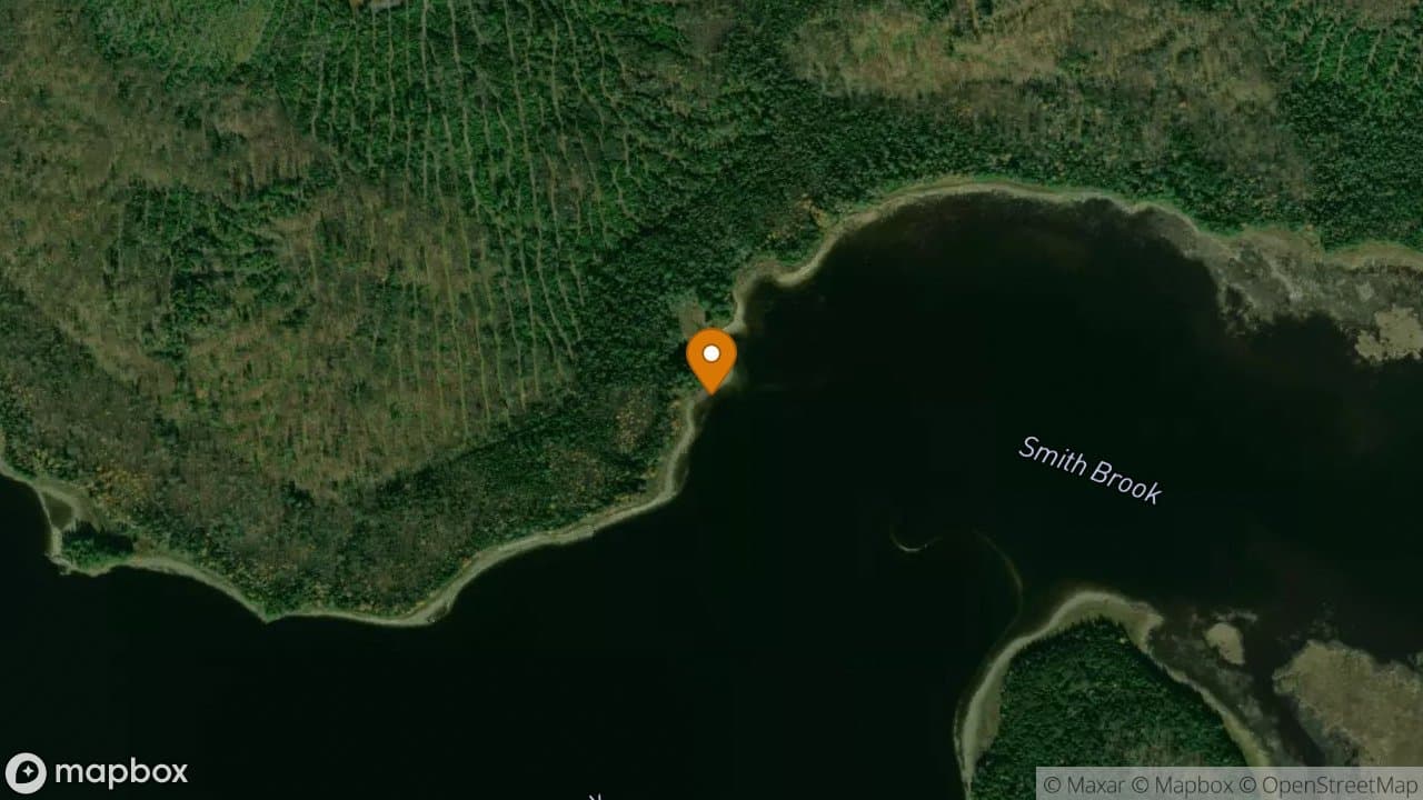 Smith Brook campsite in Allagash Wilderness Waterway