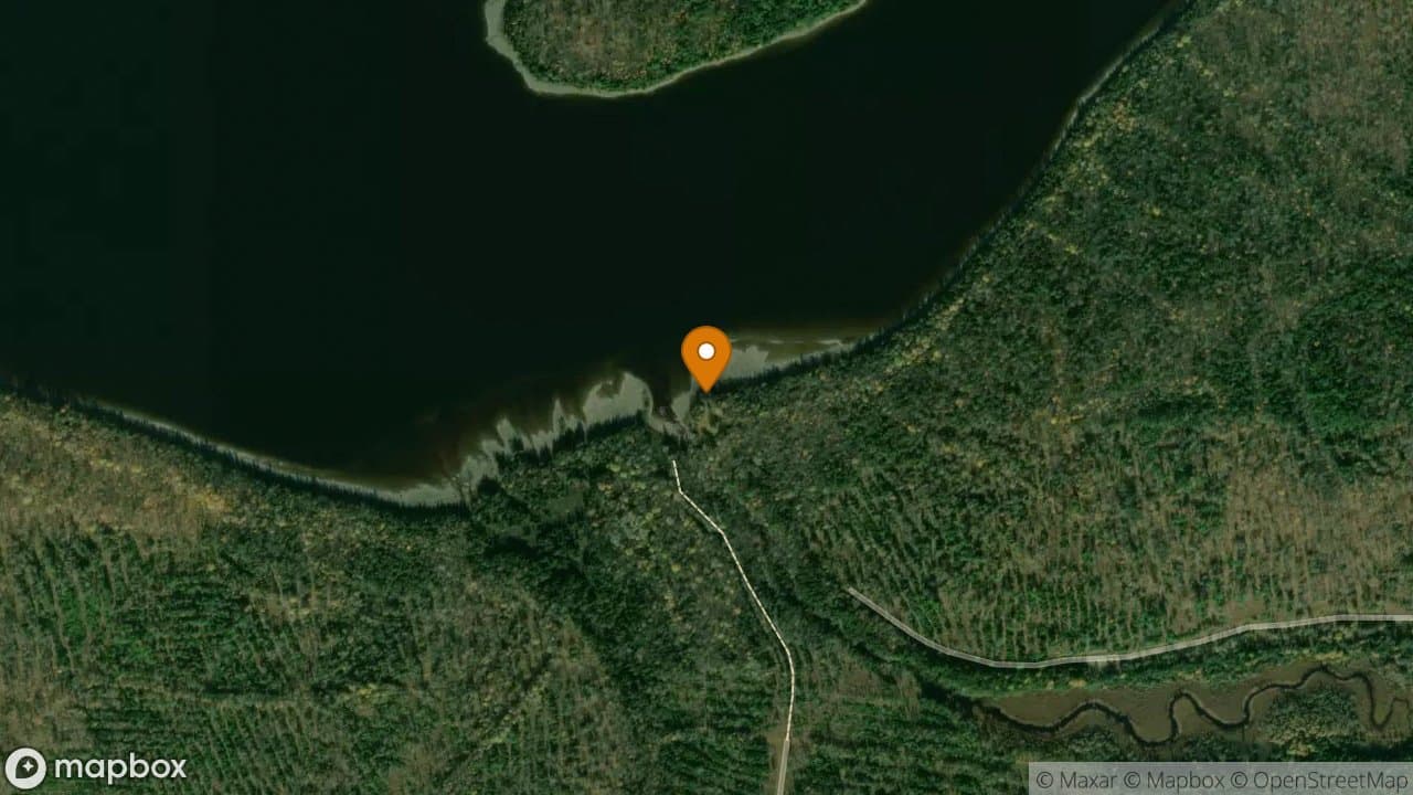Telos Landing campsite in Allagash Wilderness Waterway