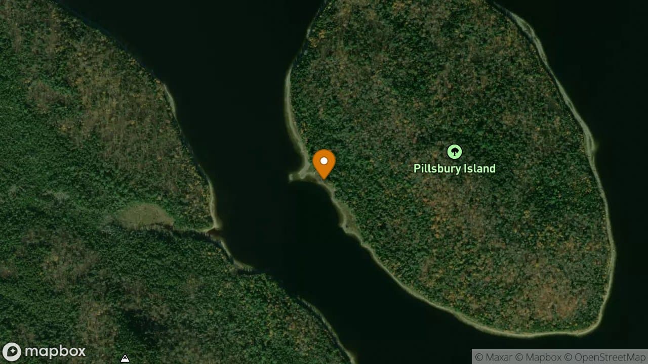 Thoreau campsite in Allagash Wilderness Waterway