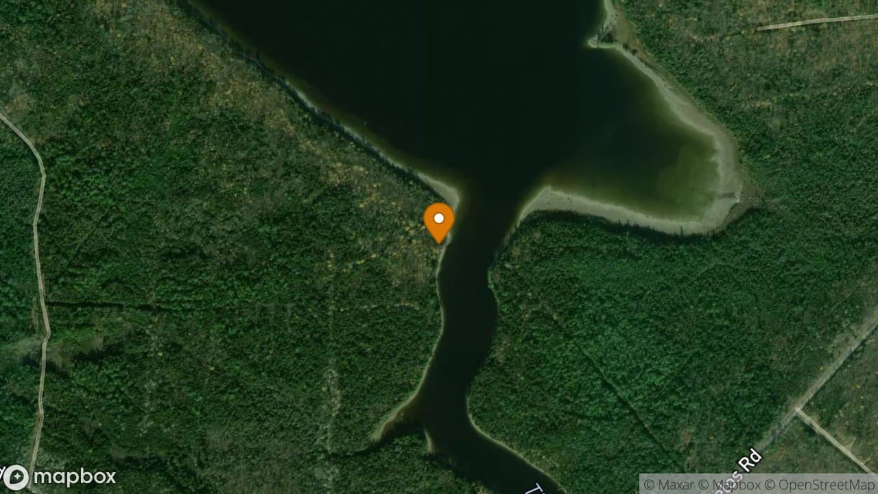 Thoroughfare campsite in Allagash Wilderness Waterway