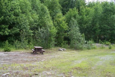 Nulhedus Pit Campsite campsite in Ragmuff/Seboomook Region Campsites