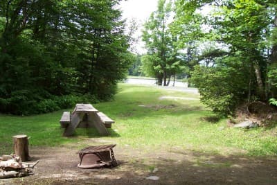 Penobscot Dam Campsite campsite in Ragmuff/Seboomook Region Campsites