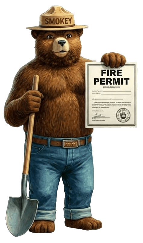 Smokey Bear says: Only you can prevent wildfires